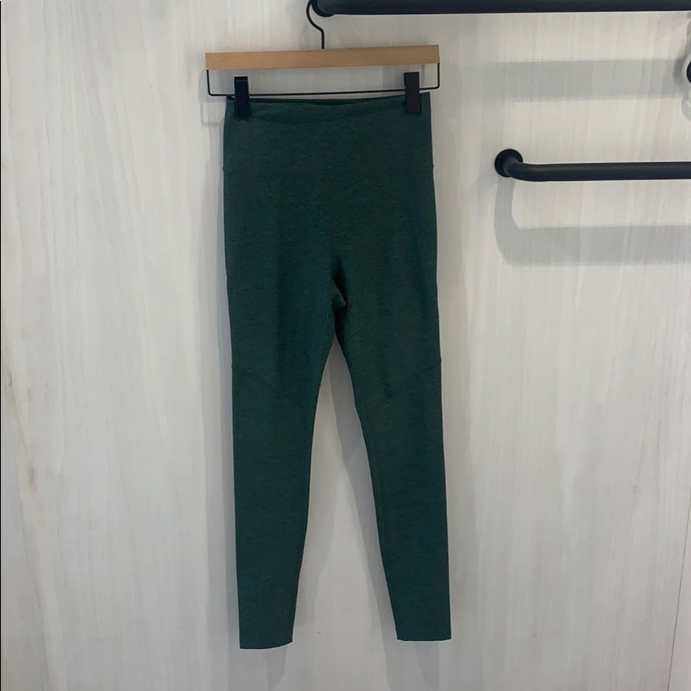 Outdoor Voices emerald green full length leggings